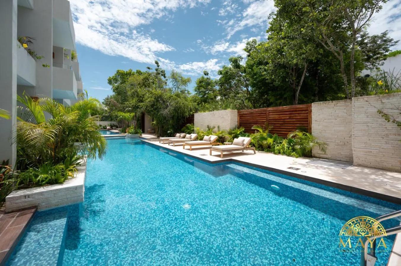 Vakantiehuis Nhoa 211C Lux 1Br Condo Pool View In Aldea Zama Tulum Pueblo Mexico