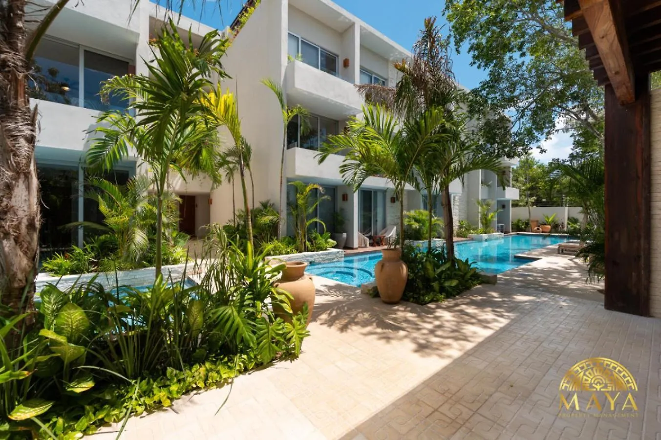 Vakantiehuis Nhoa 211C Lux 1Br Condo Pool View In Aldea Zama Tulum Pueblo